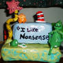 Dr Seuss Clay Figure