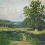 Landscape with tree