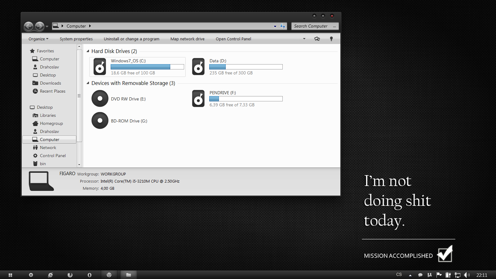 My desktop by Drahoslav7