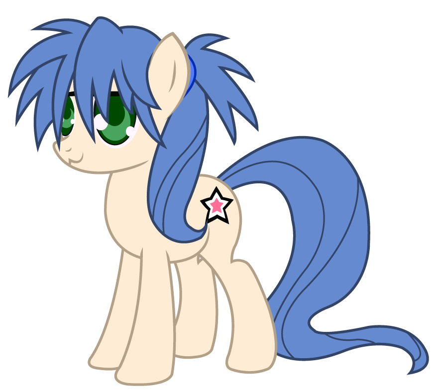 Lucky Star - Konata Pony