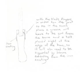 Killing Device: finger joint
