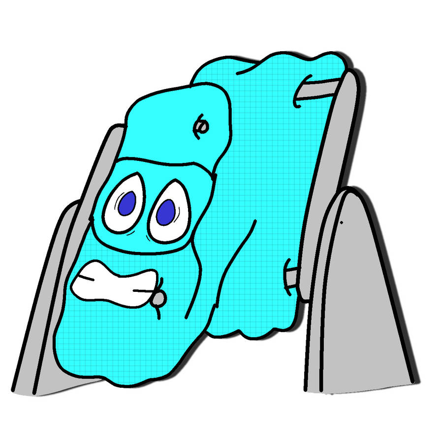 Lastik Ink stuck in Taffy Puller by OfficialSquidshifter on DeviantArt