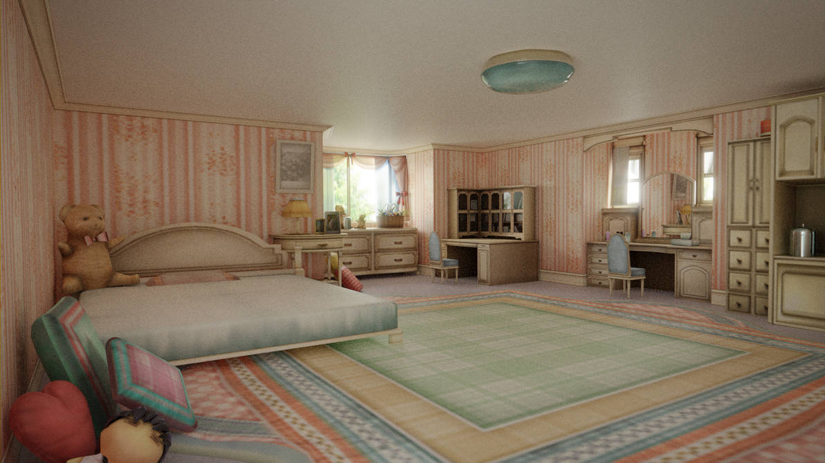 Bedroom by Nodern03 on DeviantArt