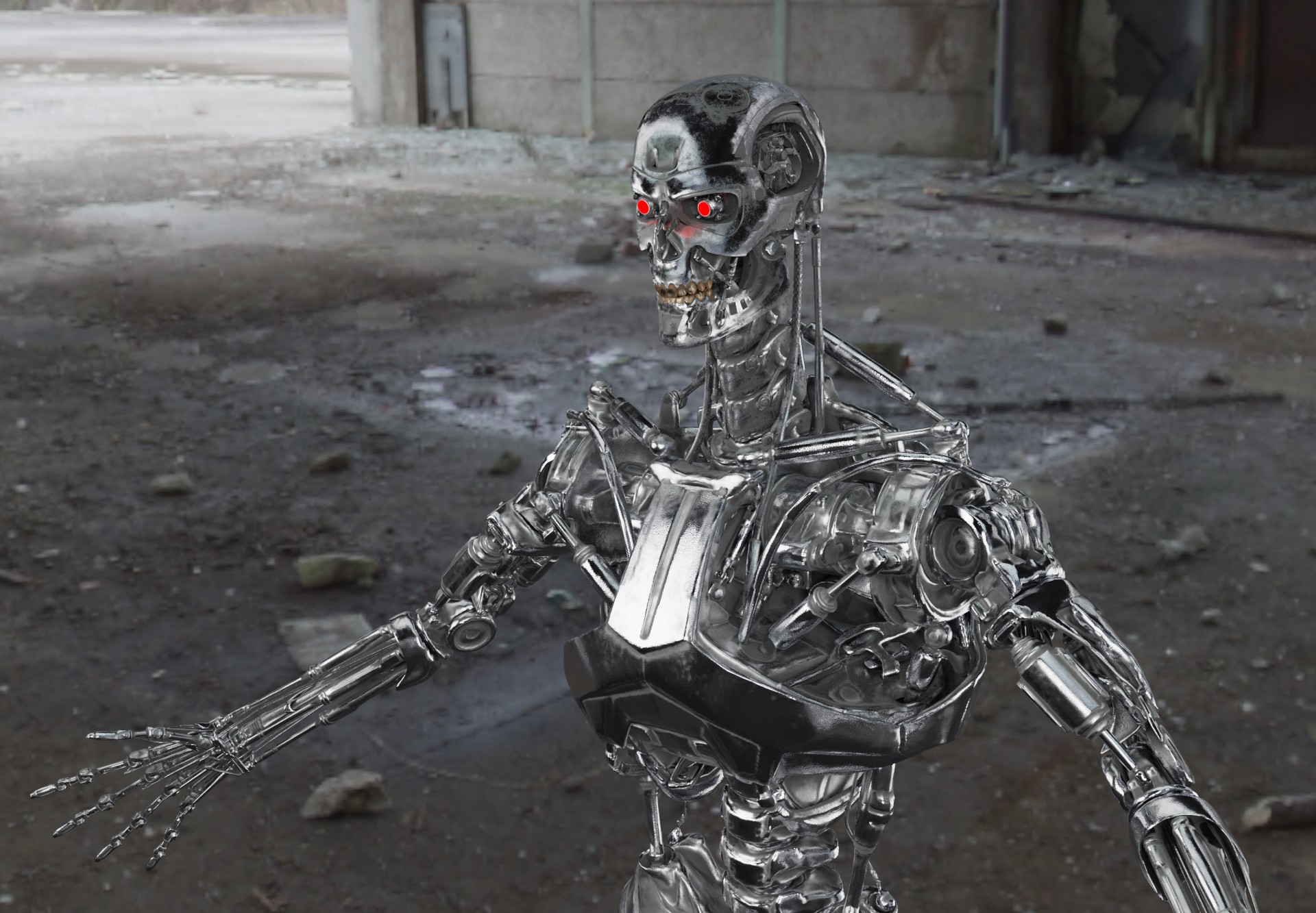 Terminator Render Test by Nodern03 on DeviantArt