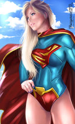 SUPER GIRL Luciane-Hoepers  (COMISSION)