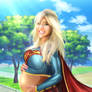 SUPER GIRL pregnant