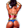 Wonder Woman sticker desing