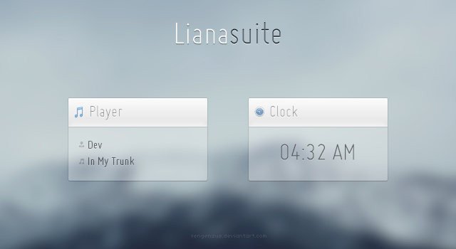 Liana Suite (Mockup)