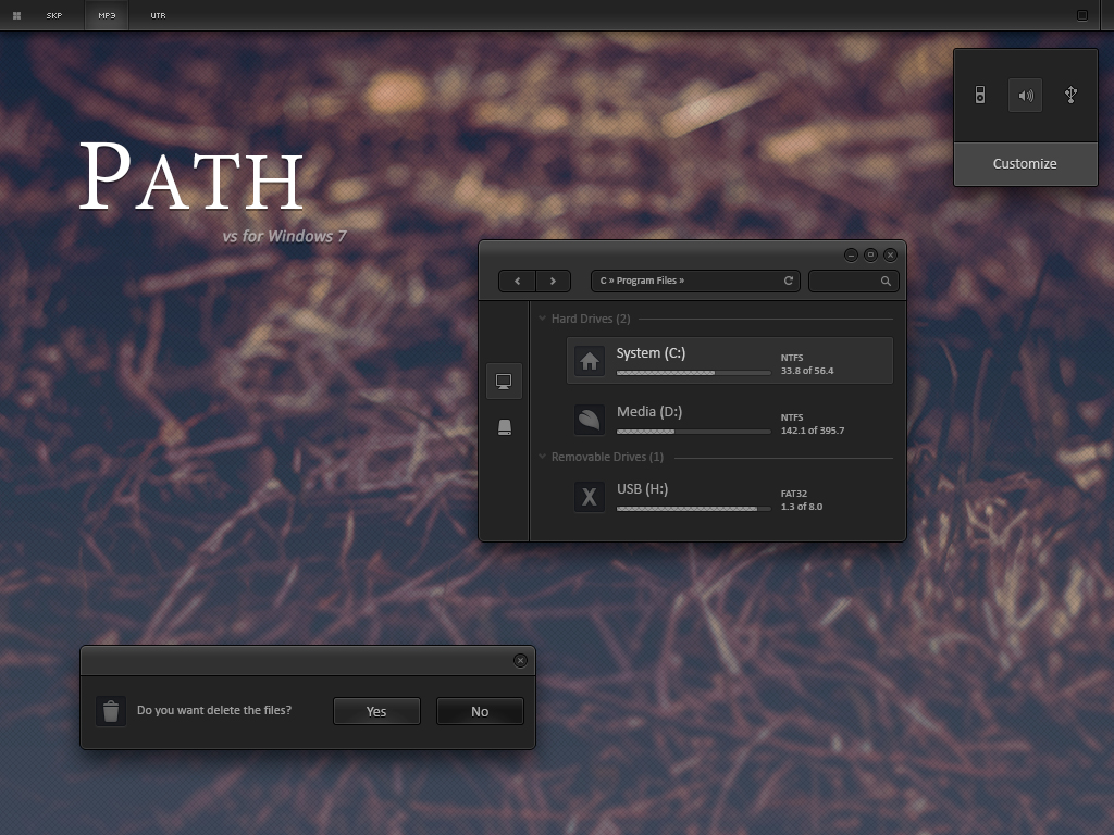 Windows Path Style Path VS for Windows 7 (Concept) by FenGenzus on DeviantArt