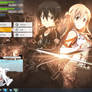 SAO Rainmeter + Wallpaper