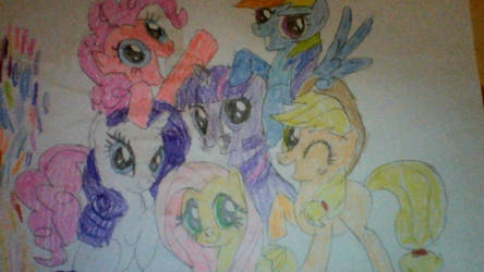 My Little Pony (drawn and coloured)