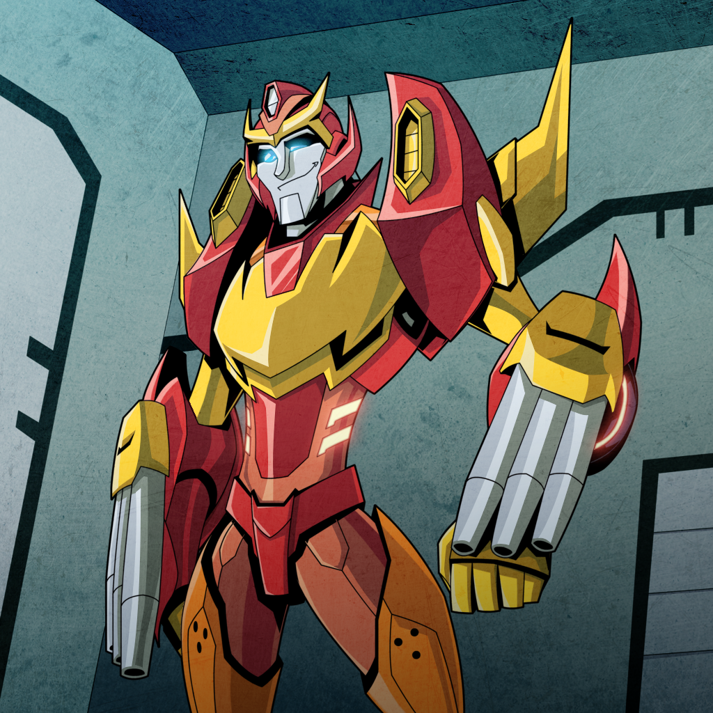 Rodimus Colored