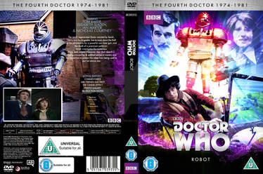 Doctor Who Robot custom DVD cover.