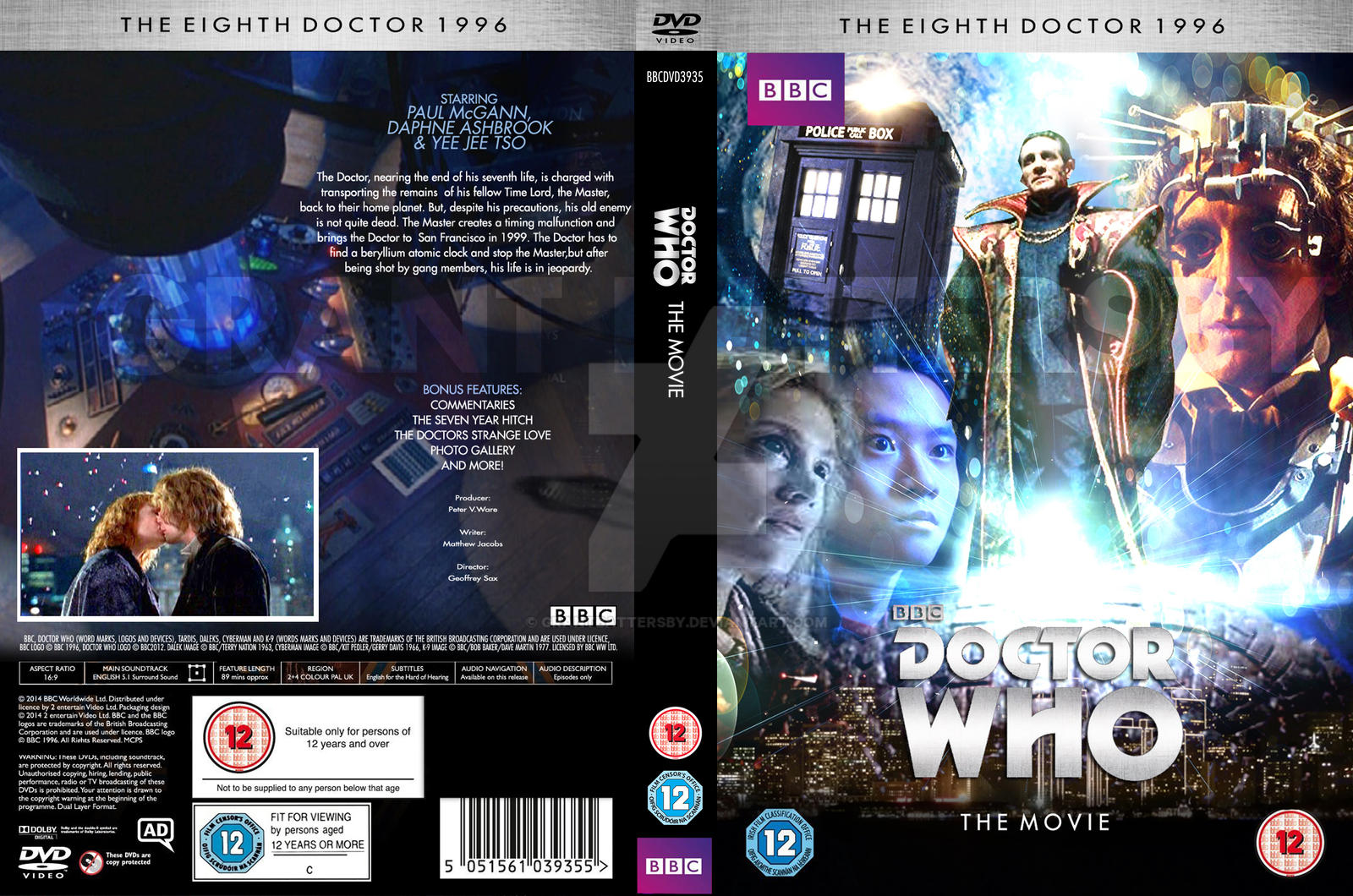 The First Doctor – Custom Doctor Who DVD Covers