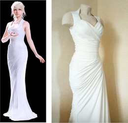 Cosplay commission!Final Fantasy cosplay Lunafreya