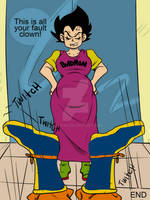 Pregnant princess vegeta