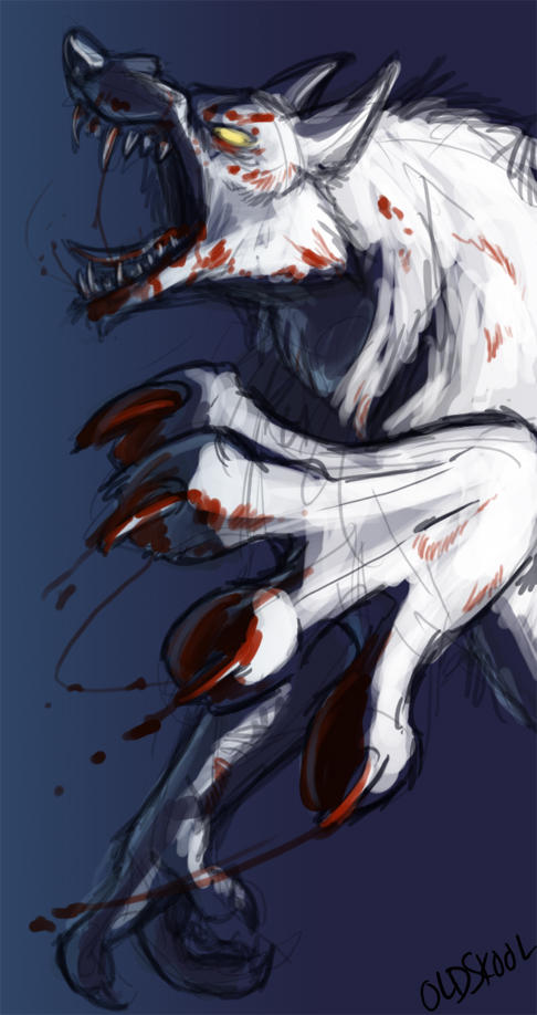 Angry Werewolf 2 by oldskoolpunker on DeviantArt