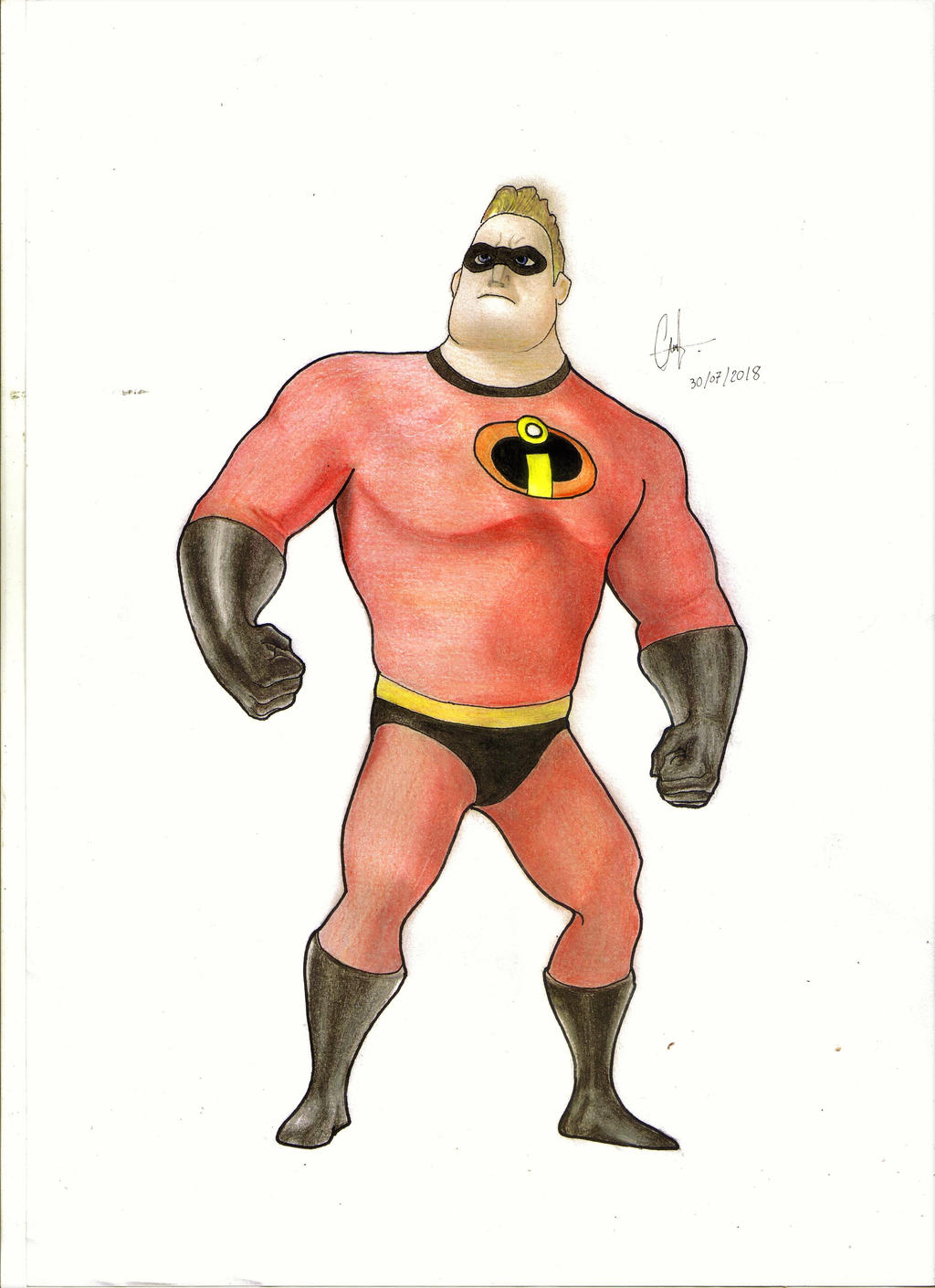 The Incredibles: Mr. Incredible by drawick on DeviantArt