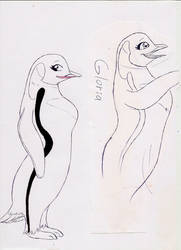 Penguin and Gloria