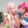 Fluttershy and Pinkie #TeamAndreaLibman