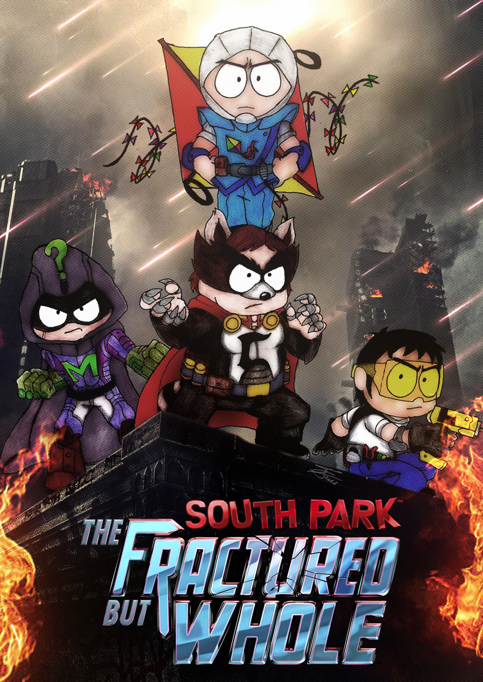 Gamestop South Park The Fractured But Whole South Park - The Fractured But Whole - Poster by BlueWolfArtista on