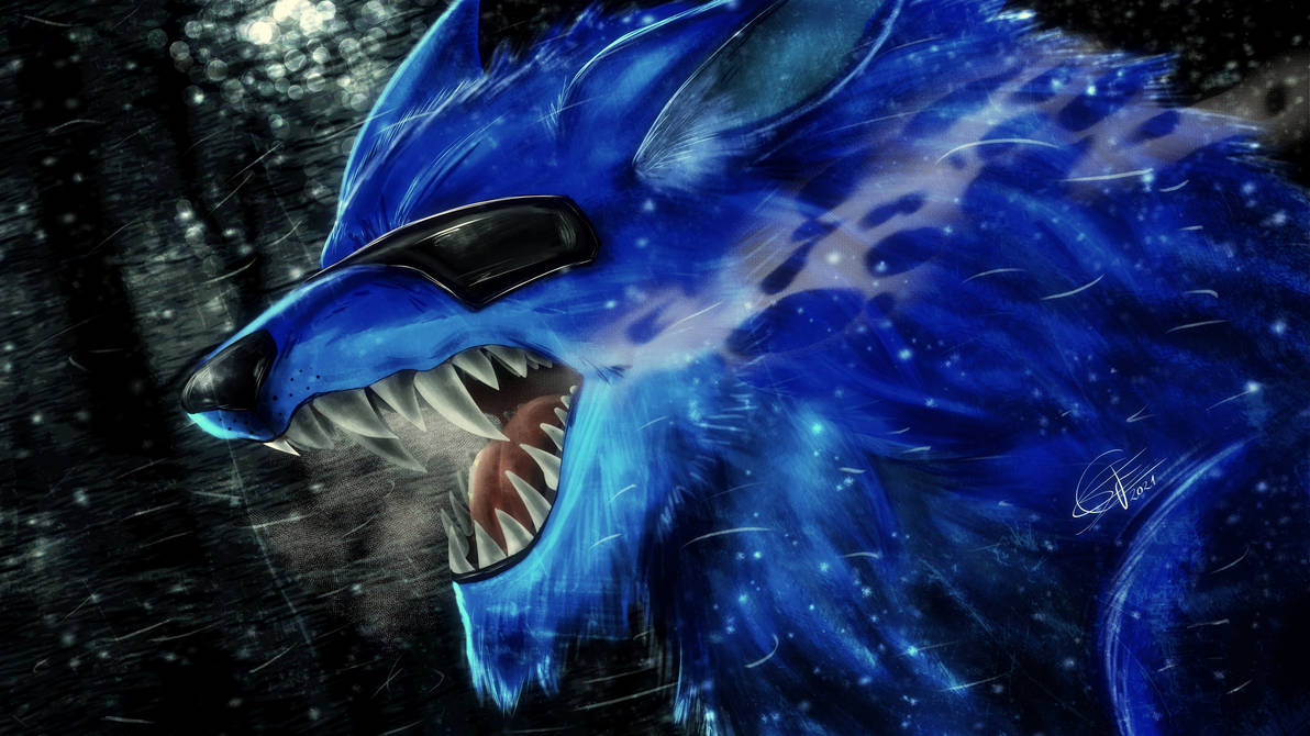 BlueWolfArtista Portrait 2021 by BlueWolfArtista on DeviantArt