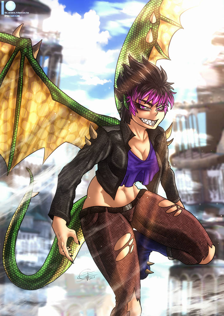 Red 12 Deviantart Commission for Reddan123 #2 by BlueWolfArtista on DeviantArt