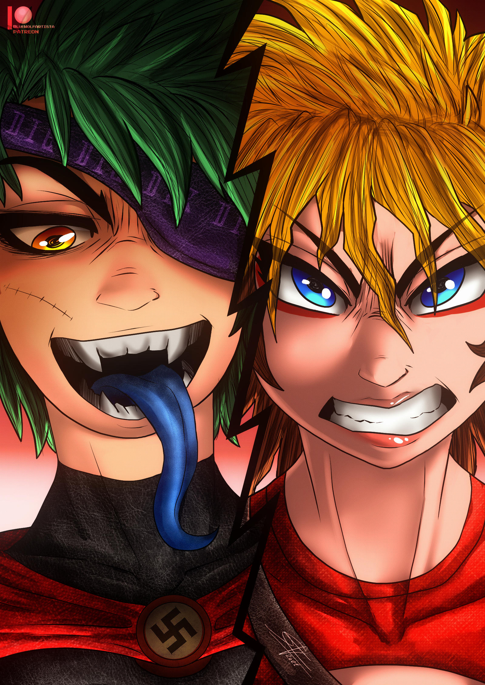 Red 12 Deviantart Commission for Reddan123 by BlueWolfArtista on DeviantArt