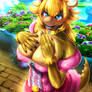 Princess Koopa Peach (Redraw) (SpeedPaint) (NSFW)