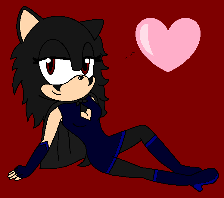 Black Heart the hedgehog