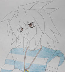 Bakura drawing