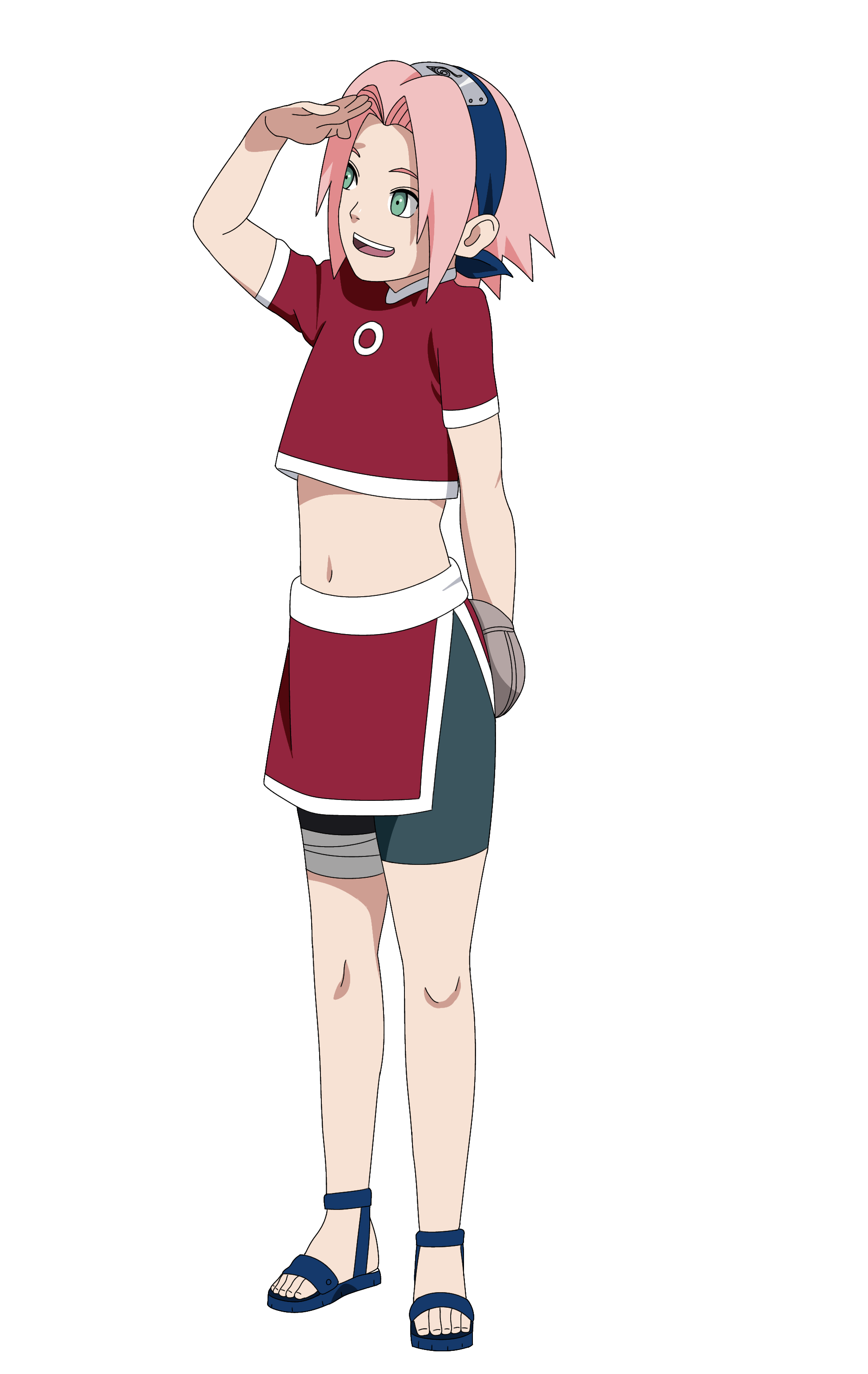 Sakura Haruno Render by arisusenpai on DeviantArt