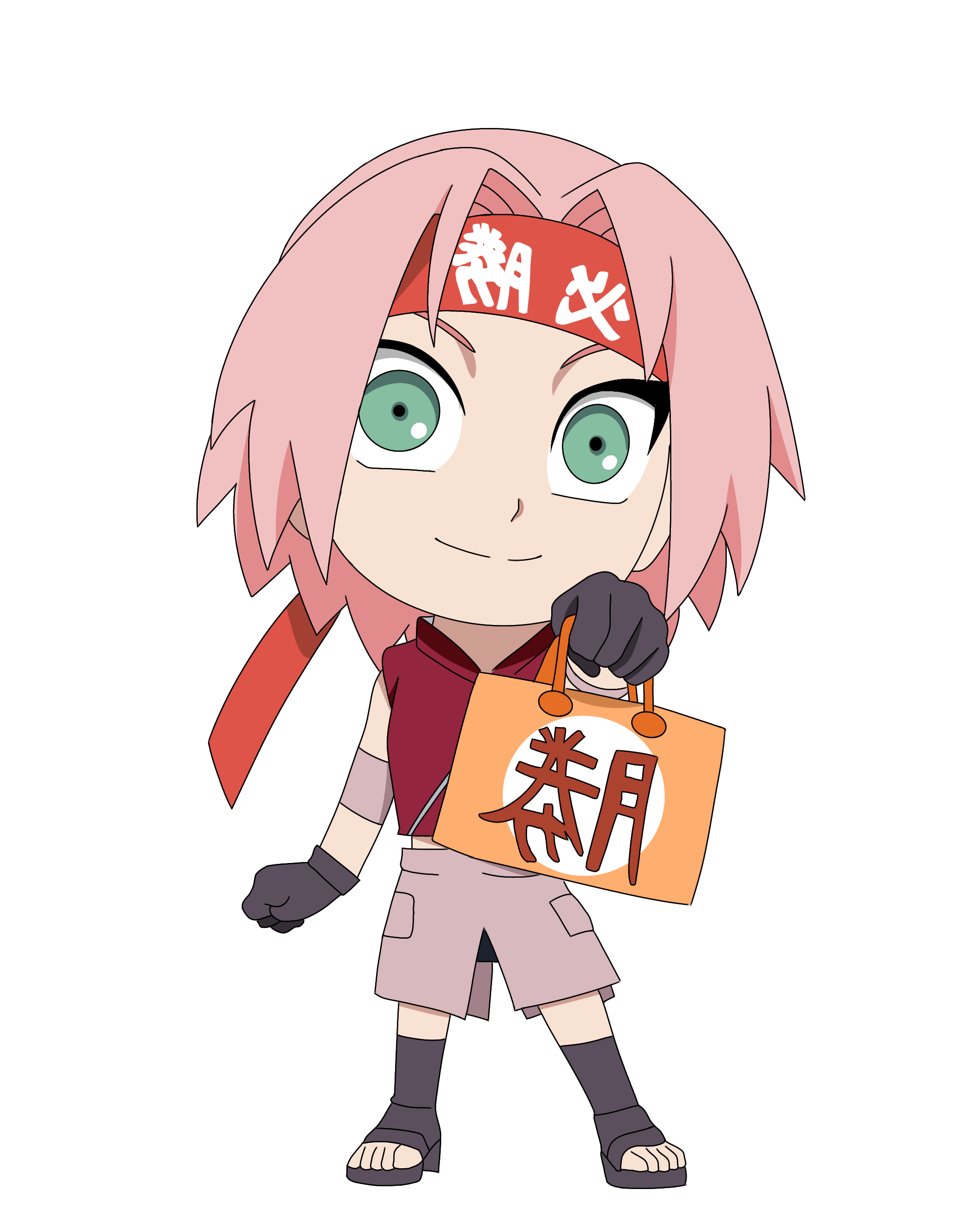 Sakura Haruno Render by arisusenpai on DeviantArt