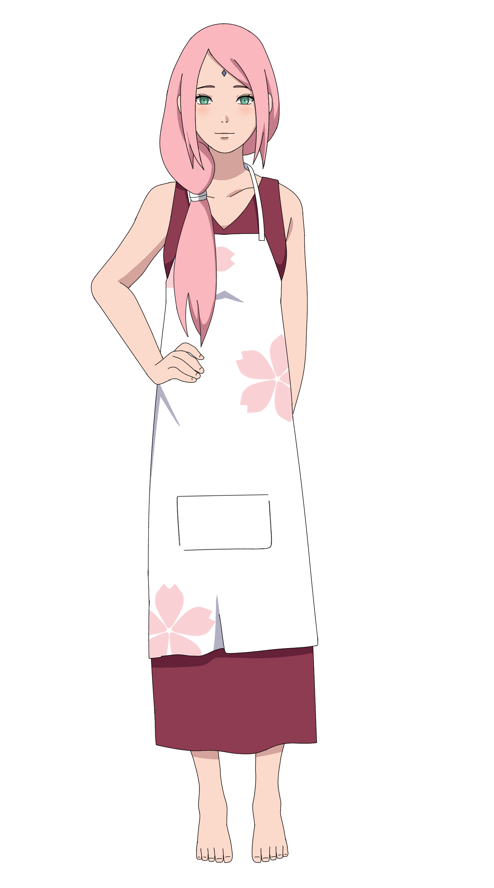 Sakura Haruno Render by arisusenpai on DeviantArt