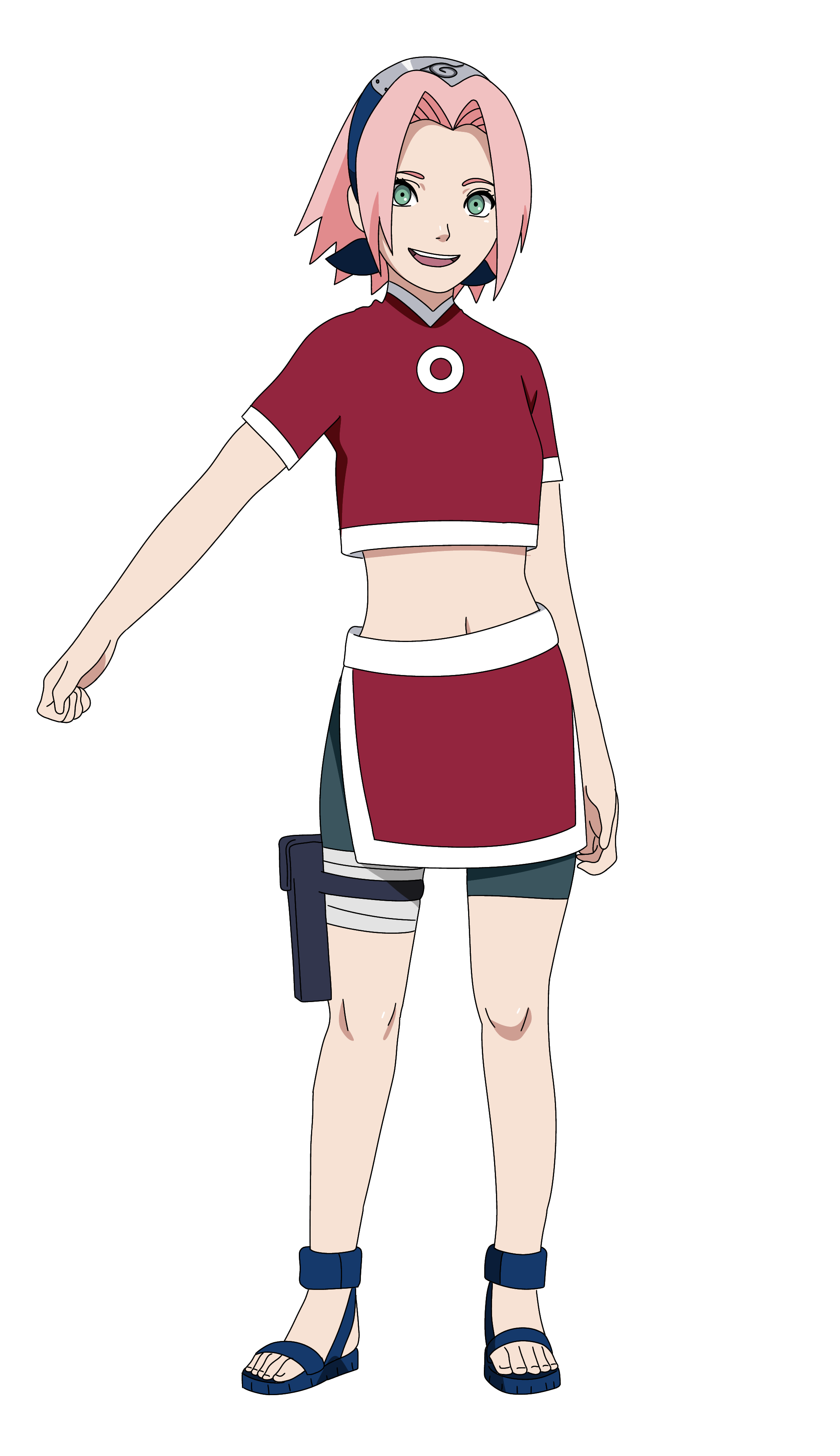 Sakura Haruno Render by arisusenpai on DeviantArt