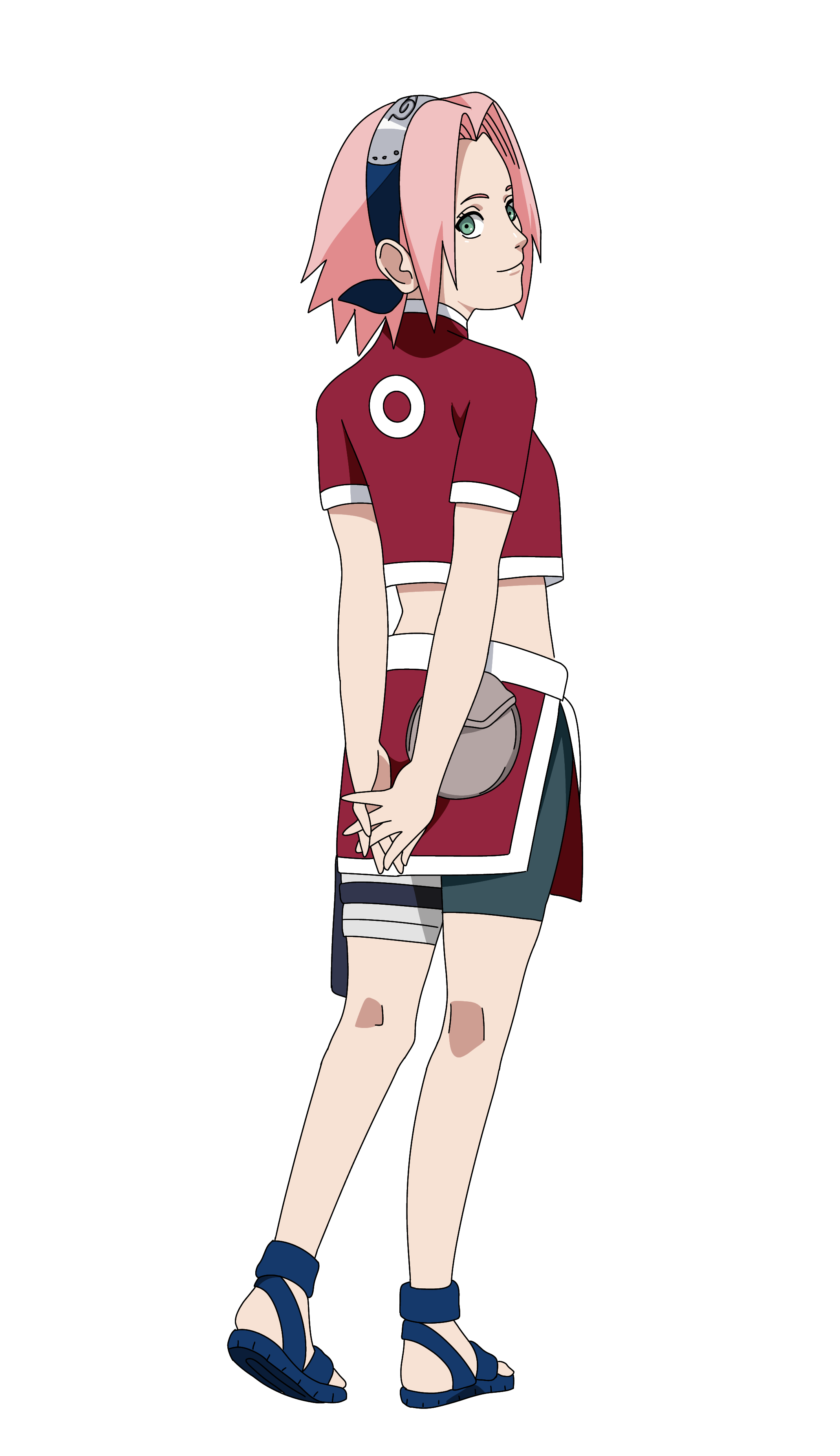 Sakura Haruno render/png by me 20 by Uzimaho13 on DeviantArt