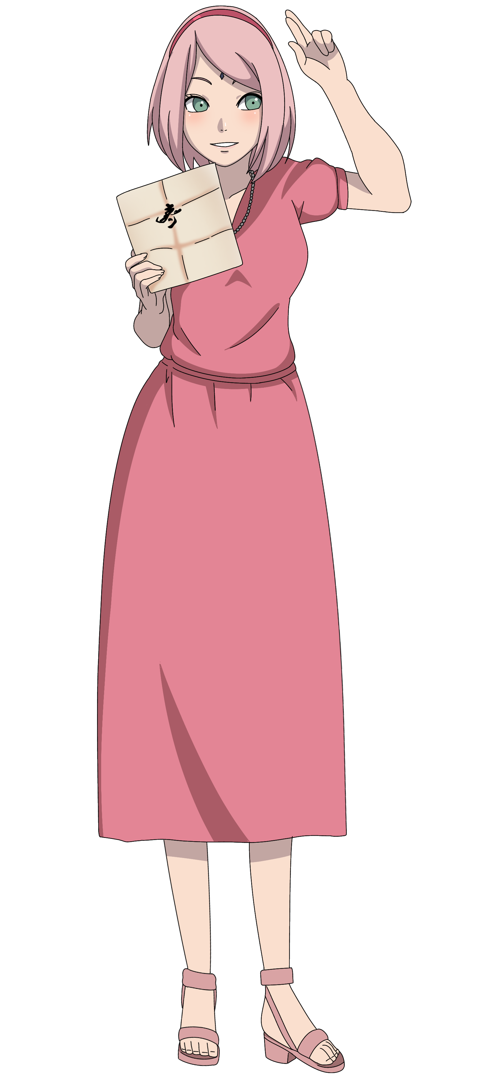 Sakura Haruno Render by arisusenpai on DeviantArt