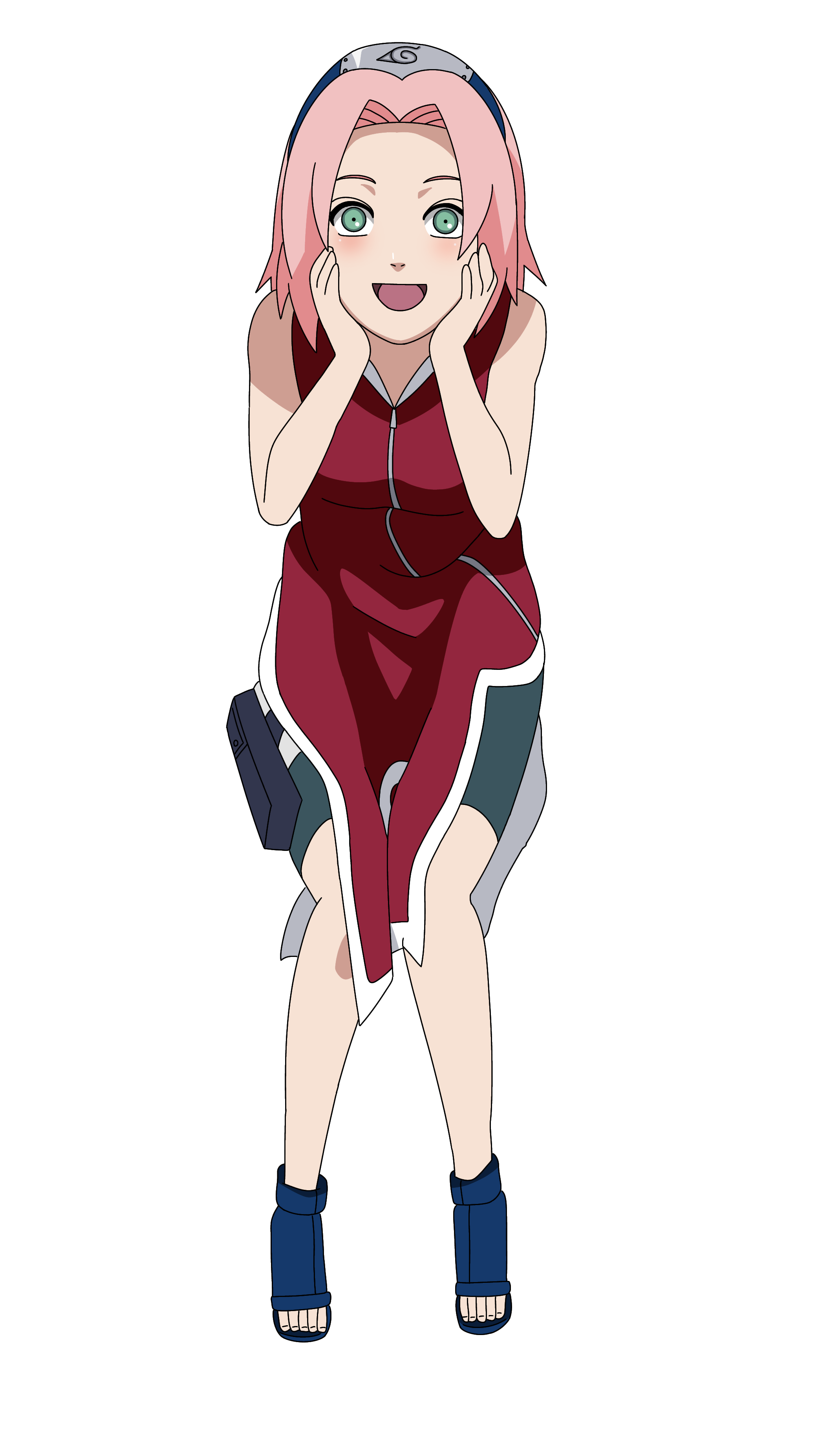 Sakura Haruno Render by arisusenpai on DeviantArt