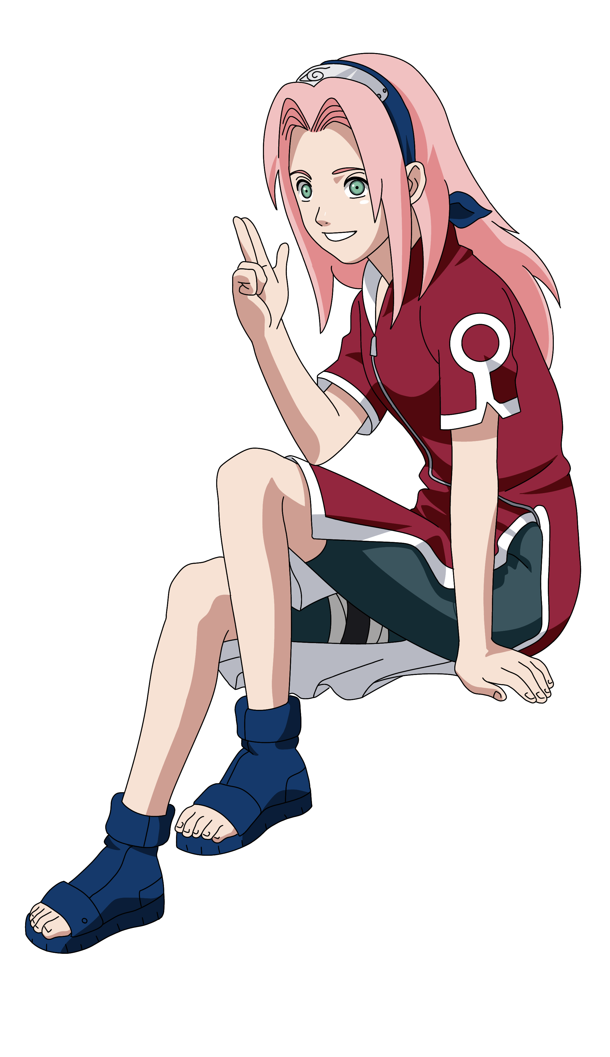 Sakura Haruno Render by arisusenpai on DeviantArt