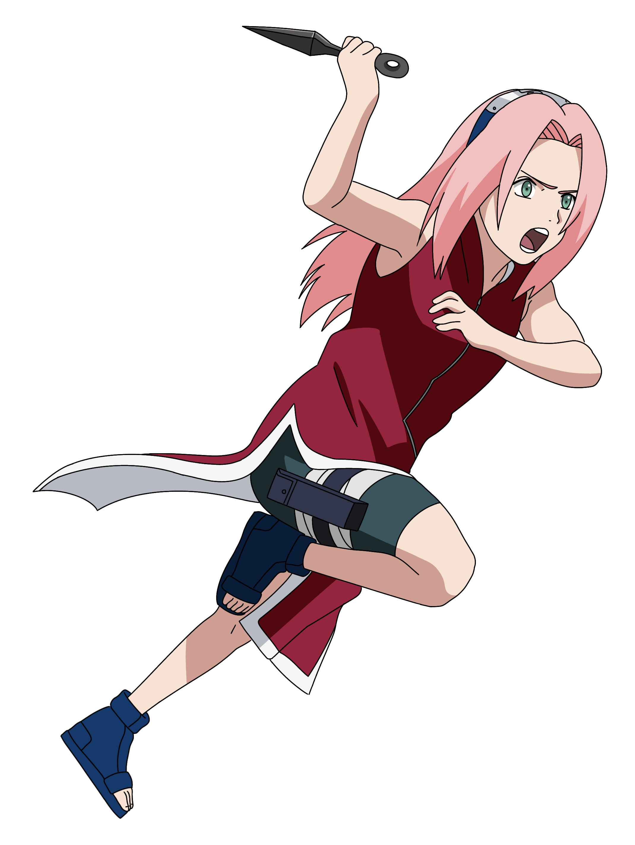 Sakura Haruno Render by arisusenpai on DeviantArt