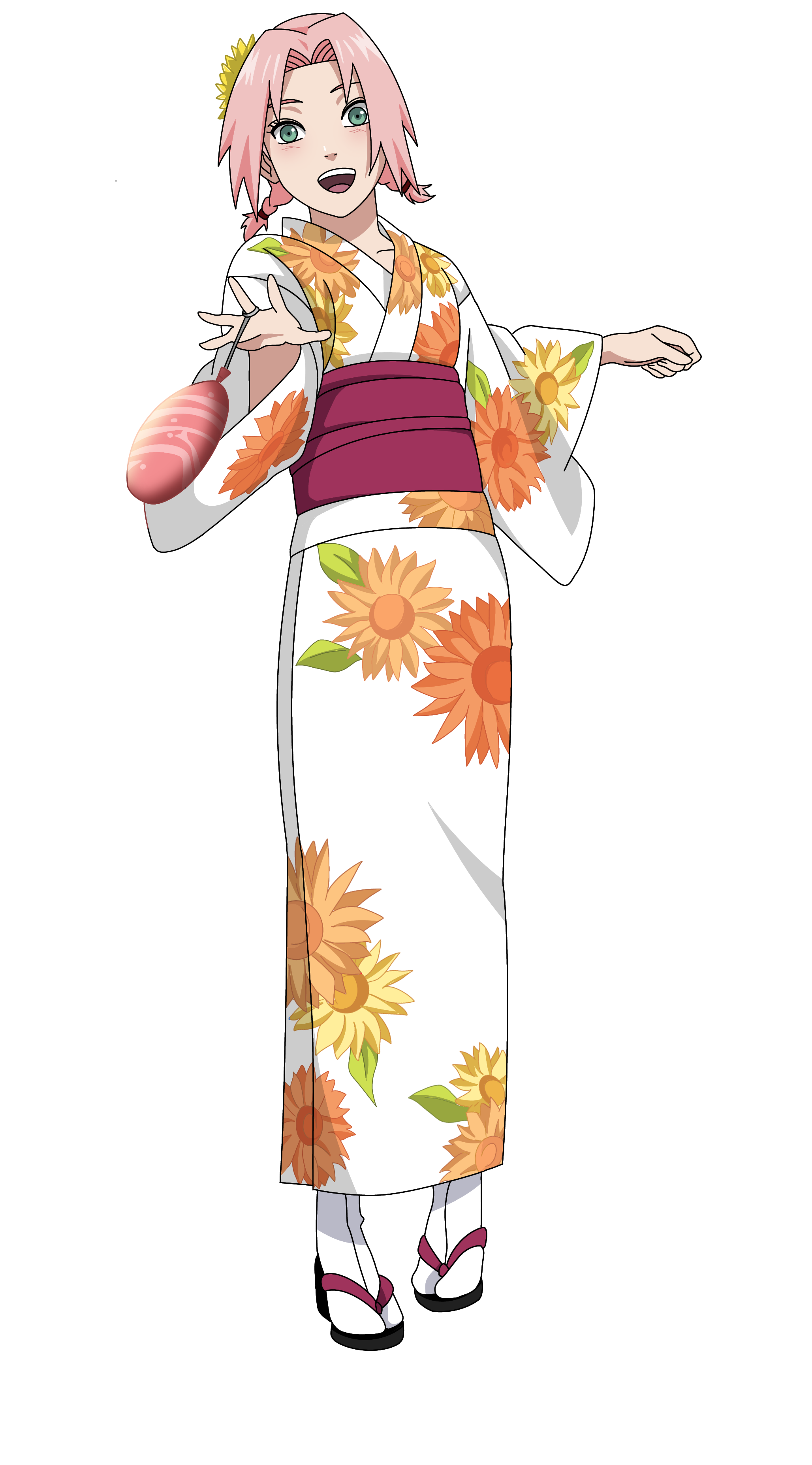 Sakura Haruno Render by arisusenpai on DeviantArt