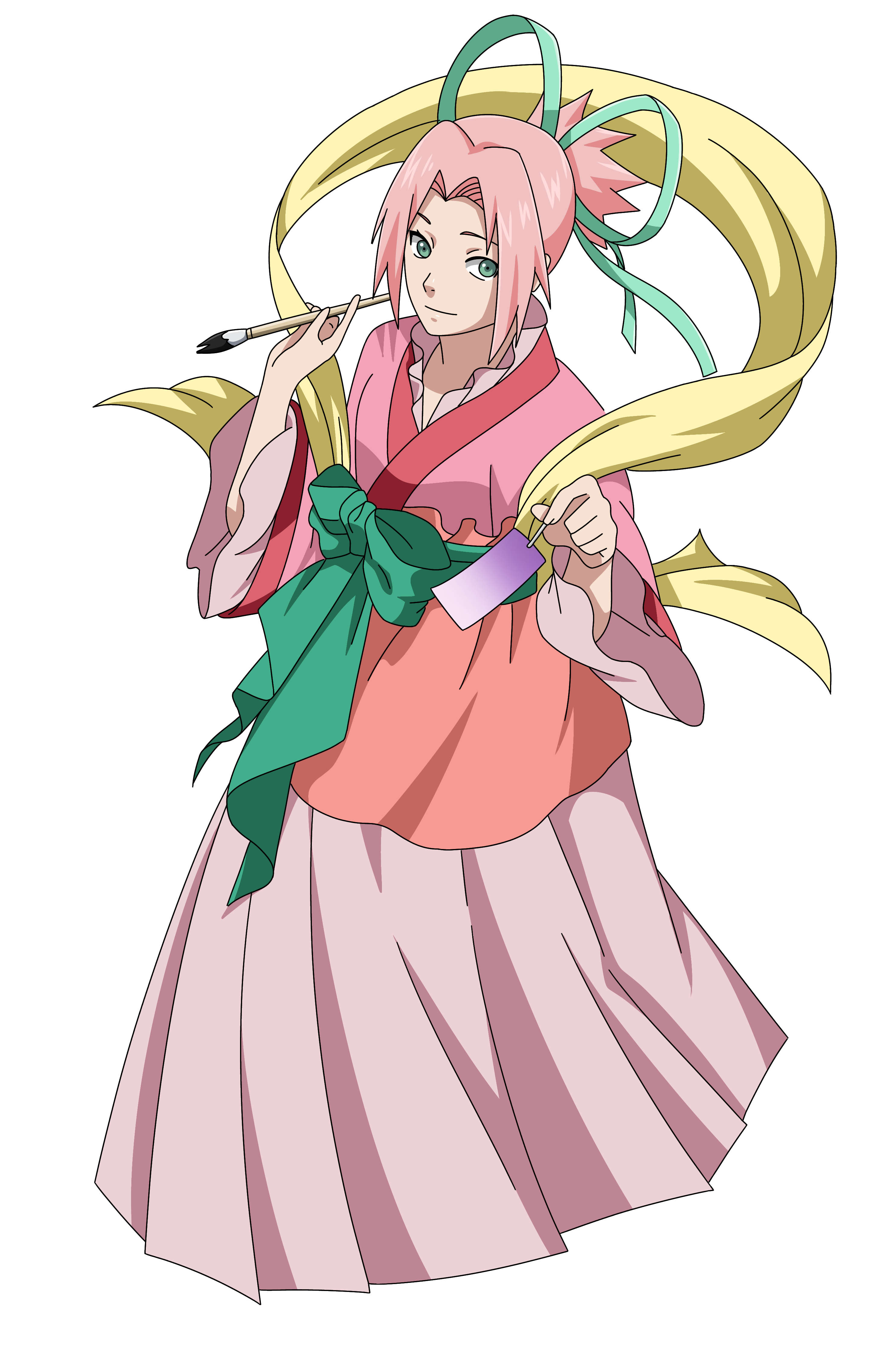 Sakura render by xUzumaki on DeviantArt