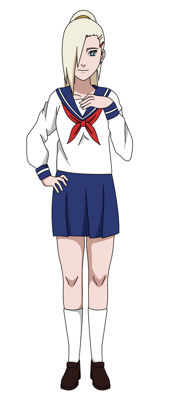 Ino Yamanaka Student Render by arisusenpai on DeviantArt