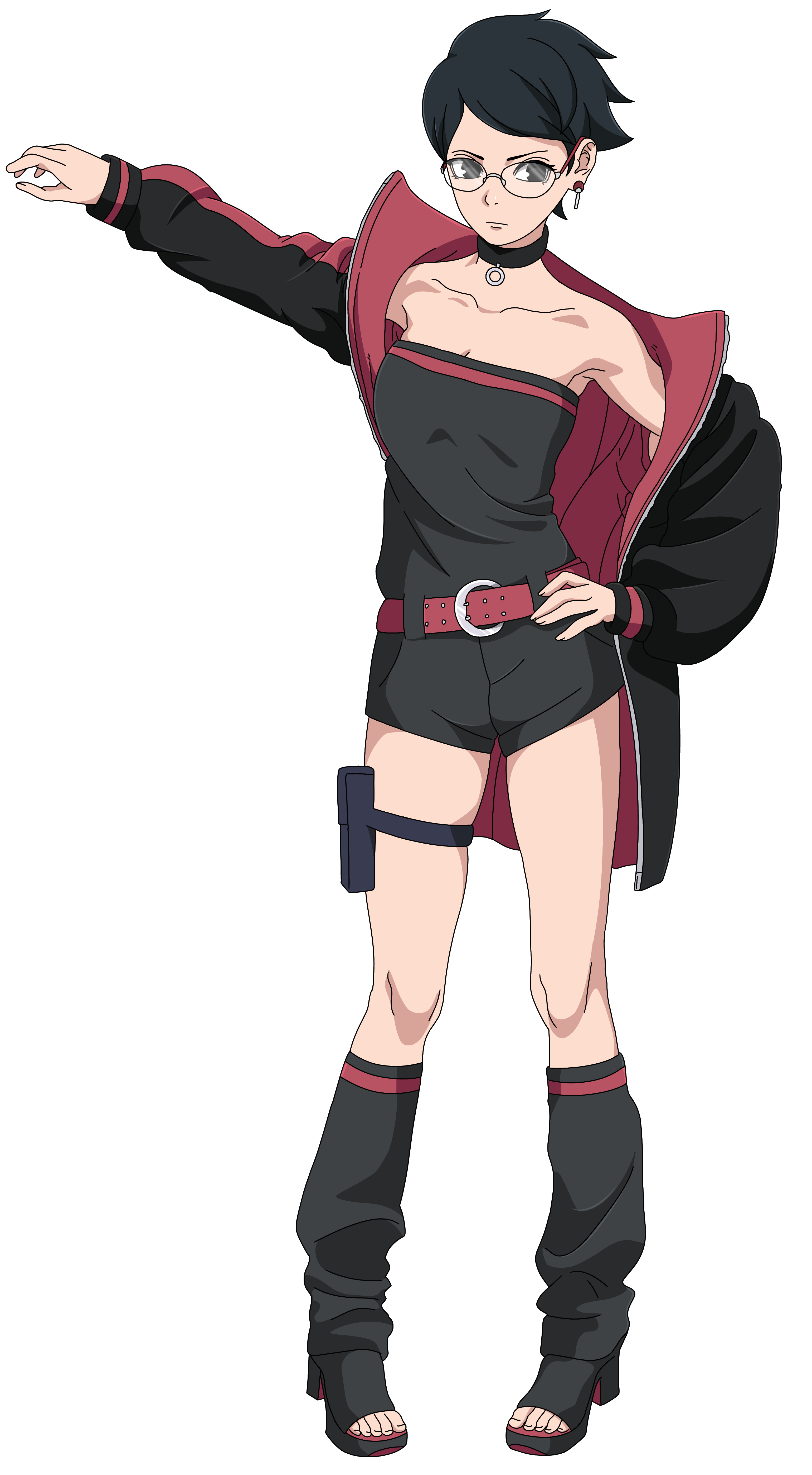 La nueva Sarada Uchiha ADULTA  Boruto: Two Blue Vortex 