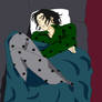 Severus sleeping