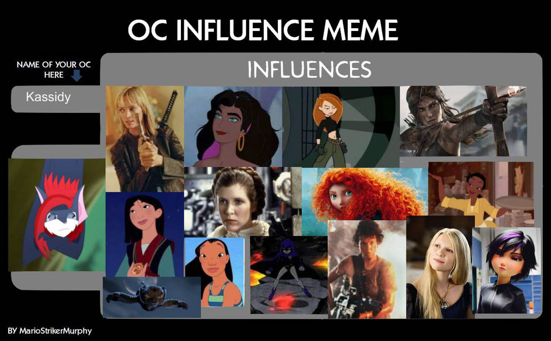 Influence meme for Kass by Firecrackerwolf on DeviantArt