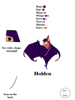 Holden (Updated Reference Sheet)