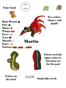 Martin (Updated Reference Sheet)