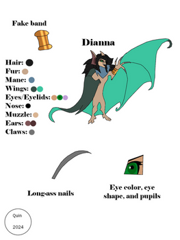 Dianna (Updated Reference Sheet)
