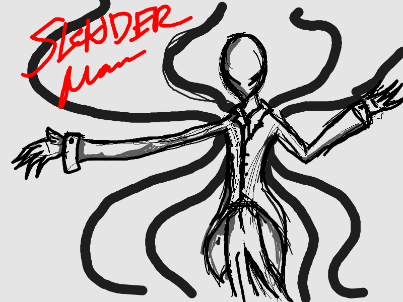 Slender Man Sketch